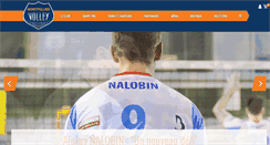 Desktop Screenshot of montpellier-volley.com