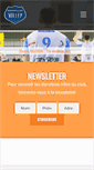 Mobile Screenshot of montpellier-volley.com